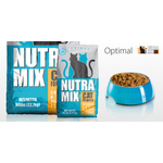 Корм для взрослых котов Nutra Mix Optimal, 9,07кг