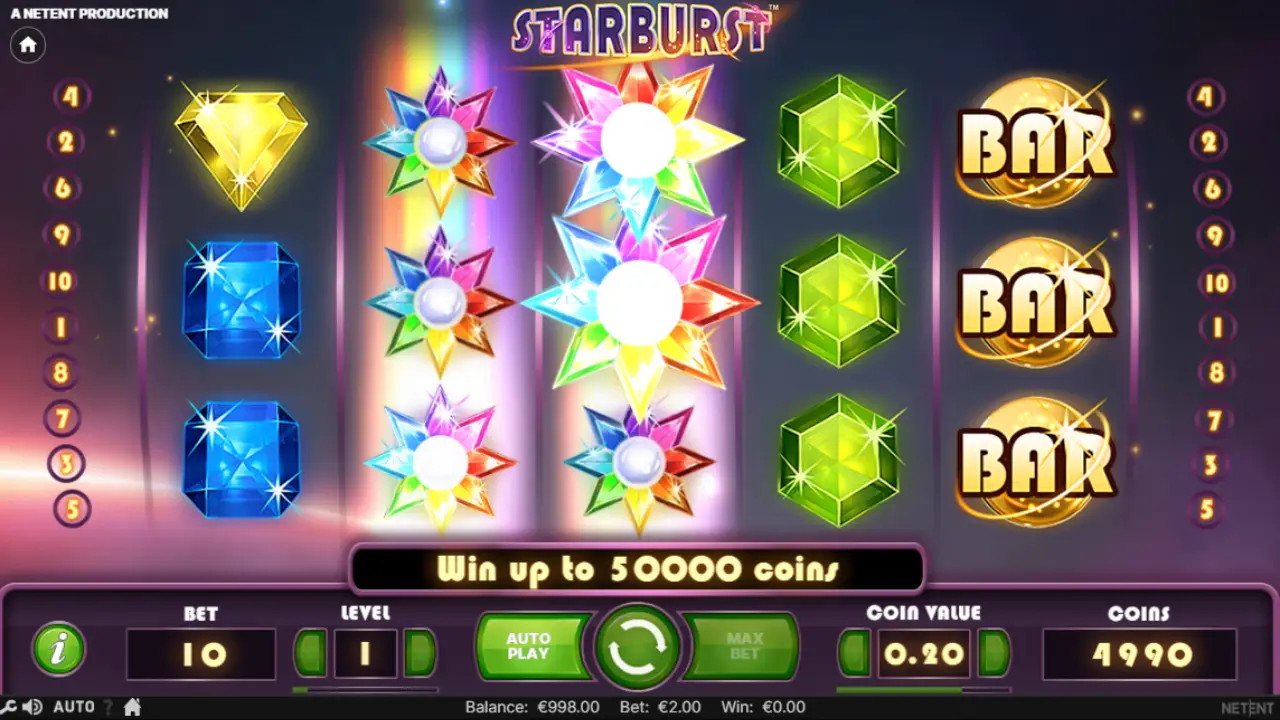 Starburst-slots